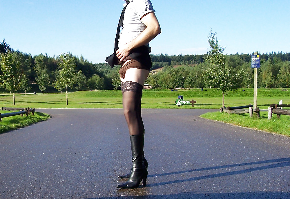 Une série en extérieur