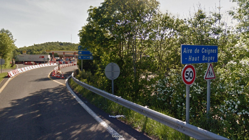 AIRE  DAUTOROUTE DU COL DE CEIGNES