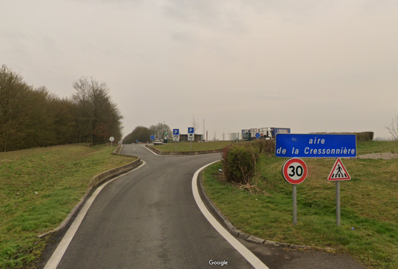 Aire de La Cressonnière- Vimy - Arras