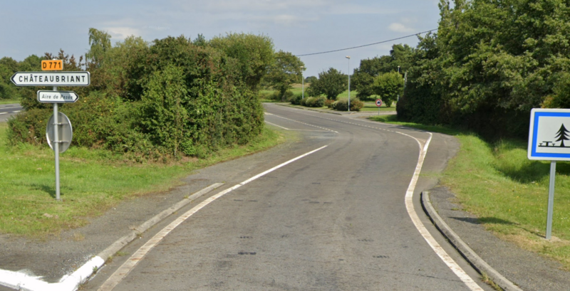 Aire de pesée , La croix Laurent