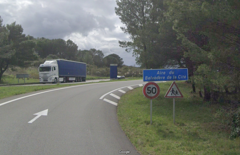 Aire du Belvédère de la Cité CARCASSONNE