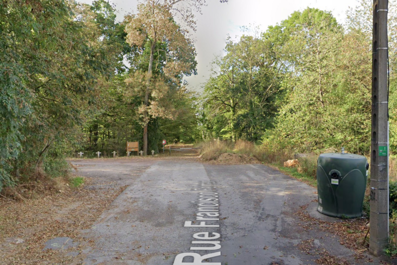 Forêt domaniale de Versailles, parking épi d or