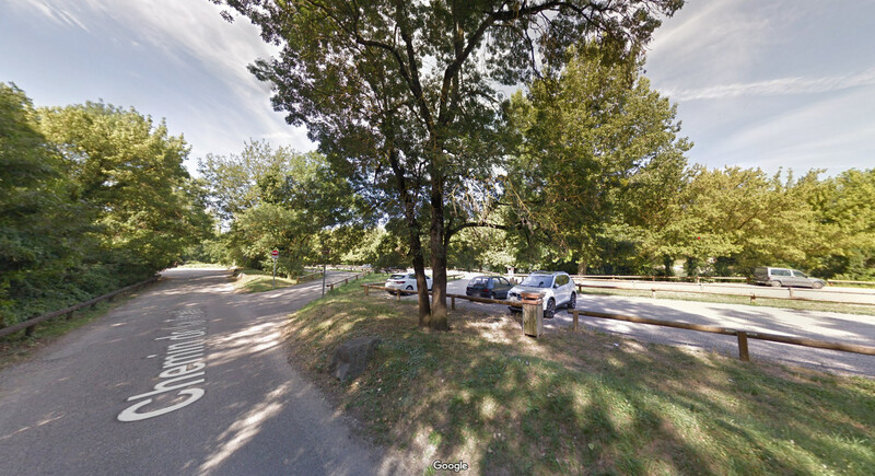 L'ile de la table ronde à Solaize, chemin de la Traille