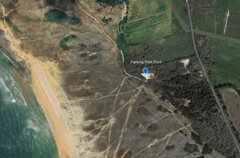 Parking de la Plage naturiste Du petit pont