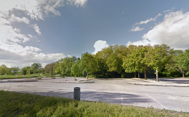 Les parkings du lac Kir à Dijon