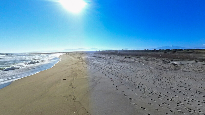 Plage de Bourdigoul, plage naturiste sud de Torreilles